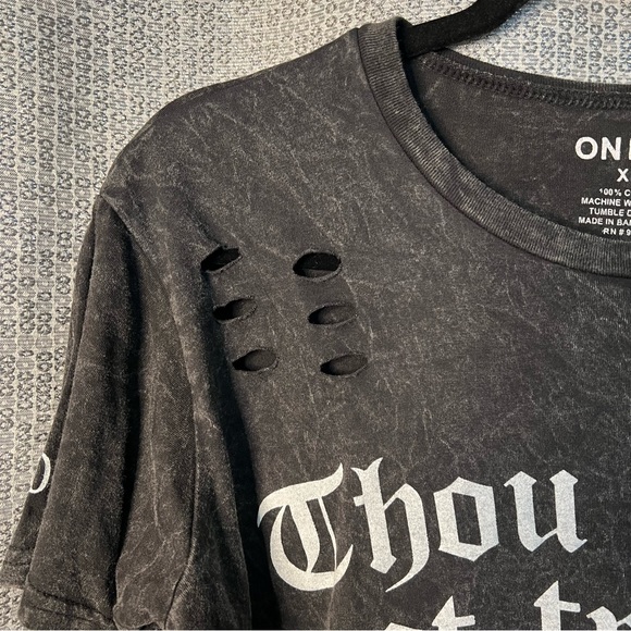 Awesome Distressed Tee! Brand: OnFire 🔥 - Picture 5 of 12
